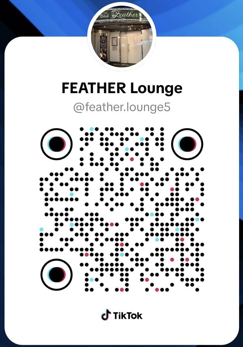 Club Feather TikTok QRコード